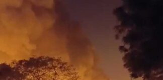 ইকো পার্কে কাছে ঝুপড়িতে আগুন