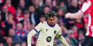 ইয়ামালের গোলে বার্সেলোনার জয়