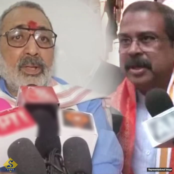 পশ্চিমবঙ্গে সরকার গঠন করবে বিজেপিই, দাবি ধর্মেন্দ্র-গিরিরাজের
