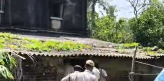 সন্দেশখালিতে ট্রাঙ্কের মধ্যে মা-শিশুর আধ পোড়া দেহ
