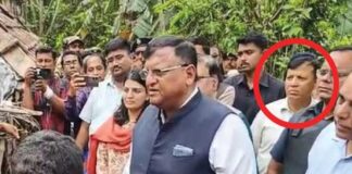 নন্দীগ্রামে বিজেপি নেতাকে নিয়ে ঘুরছেন সিইও, অভিযোগ তৃণমূলের