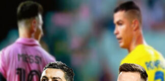 মেসির রেকর্ড টপকানোর সামনে রোনালদো