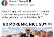 ইরানকে দ্রুত সিদ্ধান্তের তাগিদ ট্রাম্পের