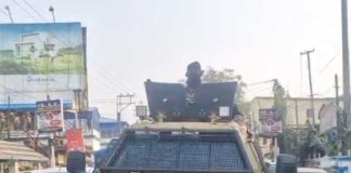 ভবানীপুর, ডায়মণ্ডহারবারে সাঁজোয়া গাড়ি