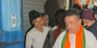 ভবানীপুরে বাড়ি-আবাসনে জনসংযোগ শুভেন্দুর