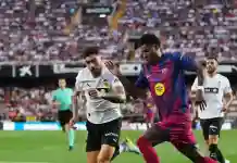 হার দিয়ে সিজন শেষ করল বার্সেলোনা