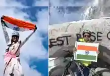 কলকাতা থেকে এভারেস্ট বেস ক্যাম্পে শাড়ি পরে বঙ্গকন্যা