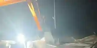 বালিপাচারে এডিএমের হাজিরা, ছাতনায় বালি খাদানে বুলডোজারও