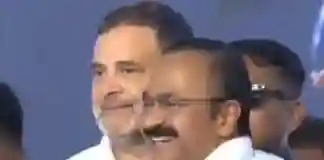 সতীশনের শপথে বন্দে মাতরম, গলা মেলালেন না রাহুল