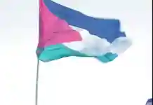 প্যালেস্টাইনের পতাকা উড়িয়ে উদযাপন ইয়ামালের